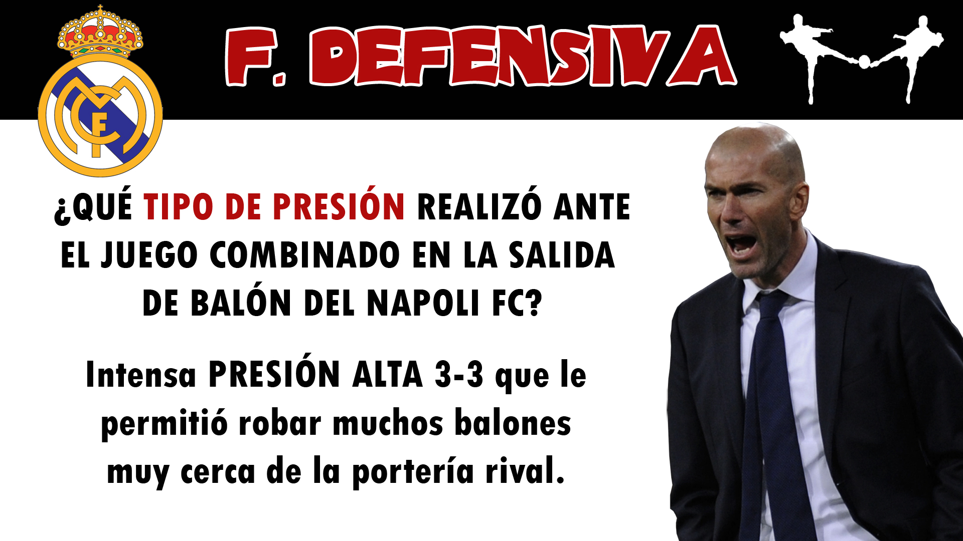futbolcarrasco real madrid zidane presion salida de balón