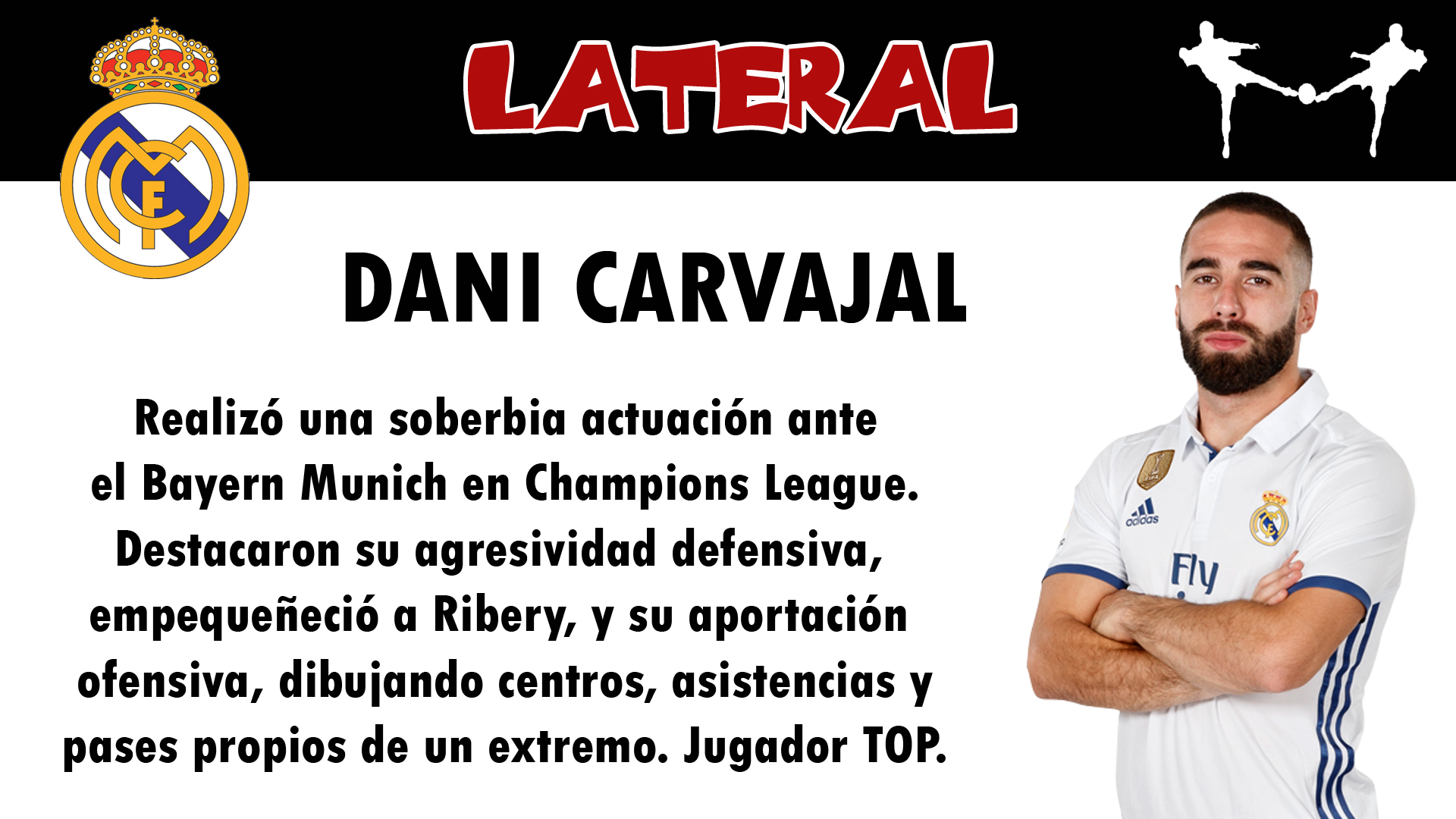 futbolcarrasco real madrid dani carvajal madridista lateral champions league bayern